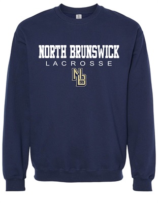 NB Navy Lacrosse Sport Grey Crew Neck - Orders due Monday, April 10, 2023